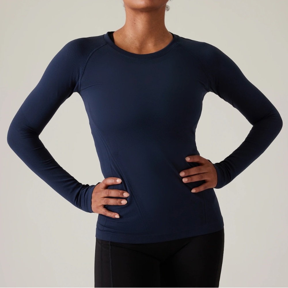 NWT Athleta Women’s Momentum Seamless Top